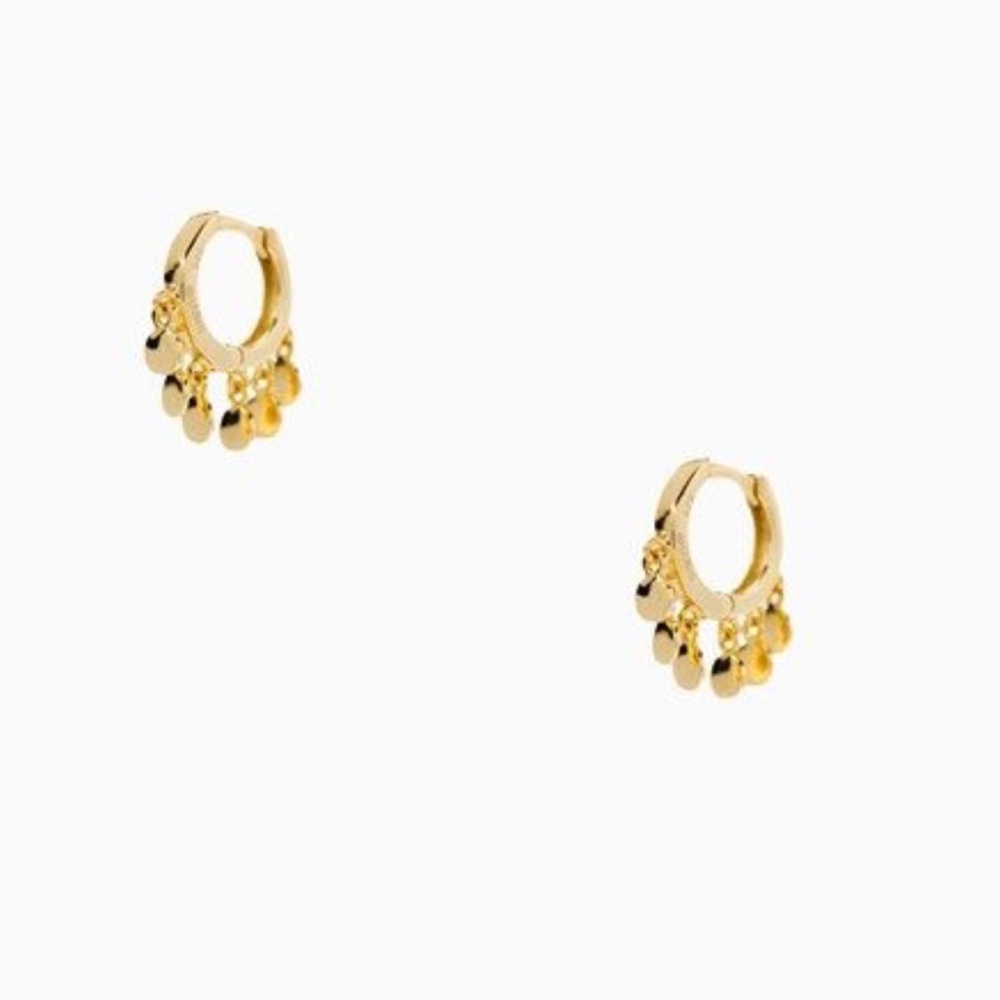 Cupcakes & Cashmere Ashley Huggie Earrings
